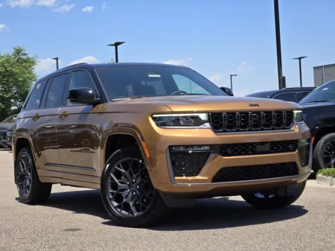 Orange 2026 Jeep Grand Cherokee Summit for sale in Boulder, CO