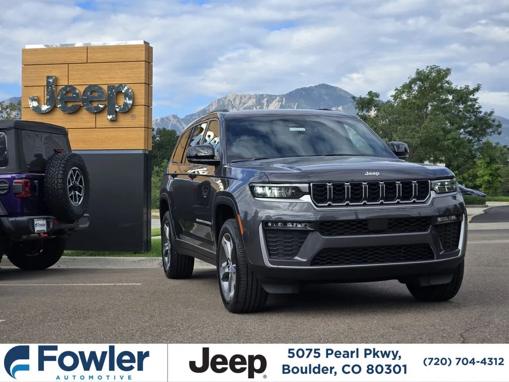 Gray 2026 Jeep Grand Cherokee L Limited for sale in Boulder, CO