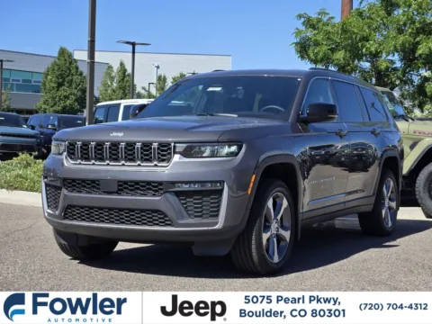 Gray 2026 Jeep Grand Cherokee L Limited for sale in Boulder, CO