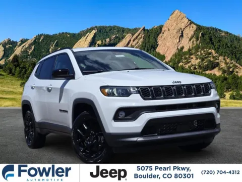 White 2026 Jeep Compass Latitude for sale in Boulder, CO