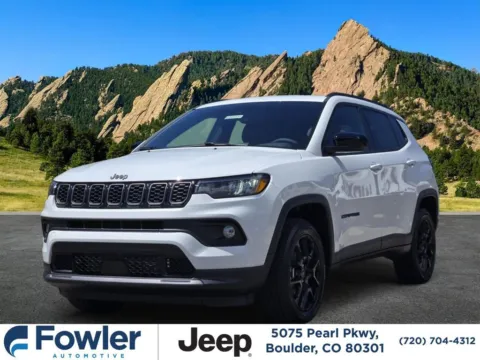 White 2026 Jeep Compass Latitude for sale in Boulder, CO