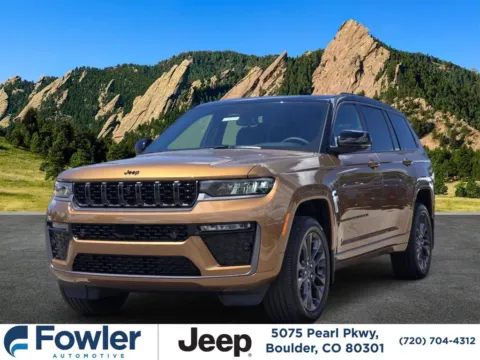 Orange 2026 Jeep Grand Cherokee L Limited Reserve for sale in Boulder, CO