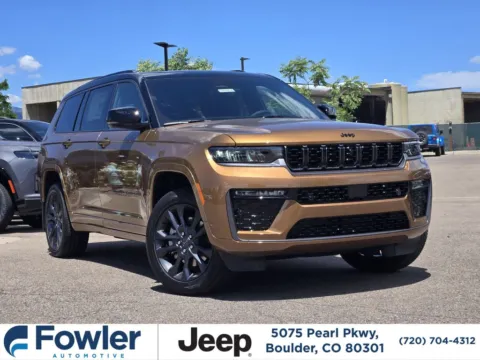 Orange 2026 Jeep Grand Cherokee L Limited for sale in Boulder, CO