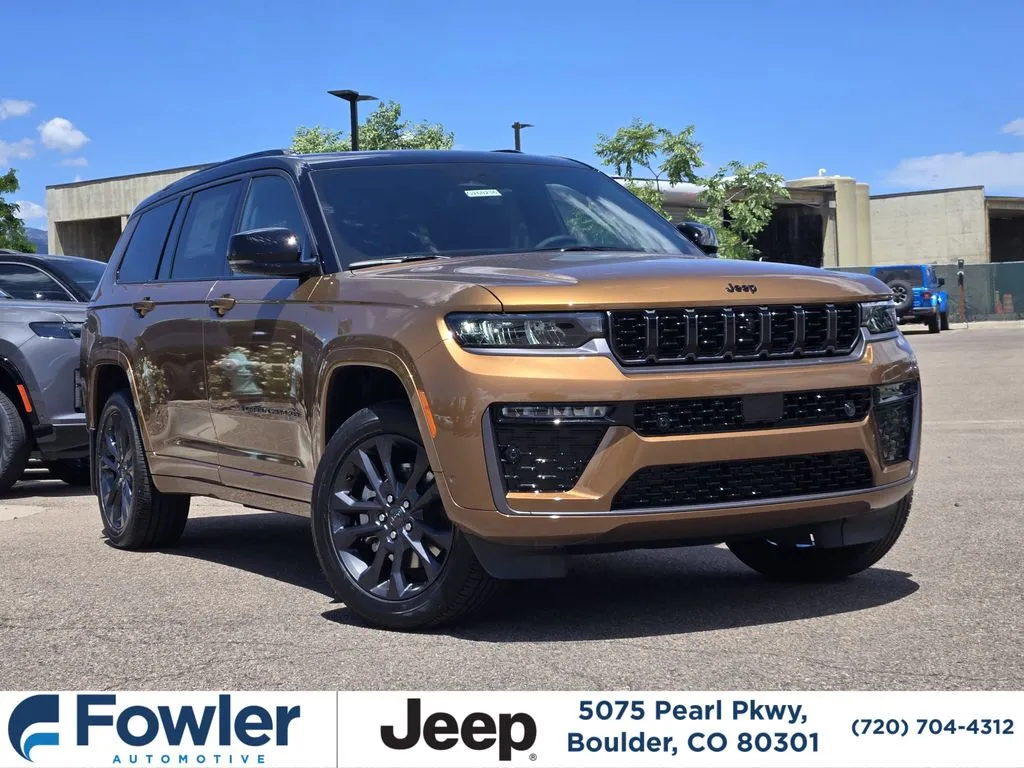 Orange 2026 Jeep Grand Cherokee L Limited Reserve for sale in Boulder, CO