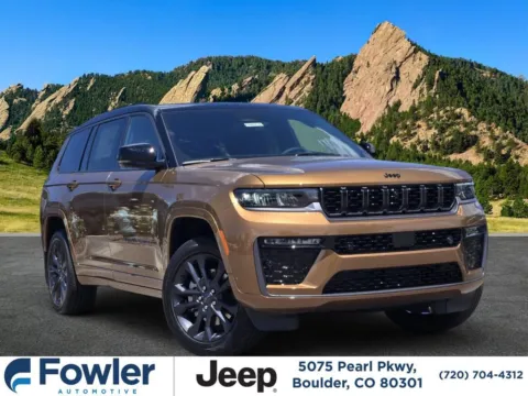 Orange 2026 Jeep Grand Cherokee L Limited Reserve for sale in Boulder, CO