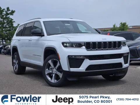 White 2026 Jeep Grand Cherokee L Limited for sale in Boulder, CO