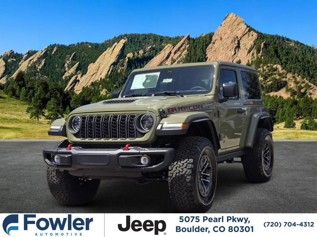 Green 2026 Jeep Wrangler Rubicon X for sale in Boulder, CO