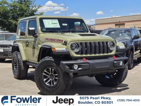 Green 2026 Jeep Wrangler Rubicon X for sale in Boulder, CO