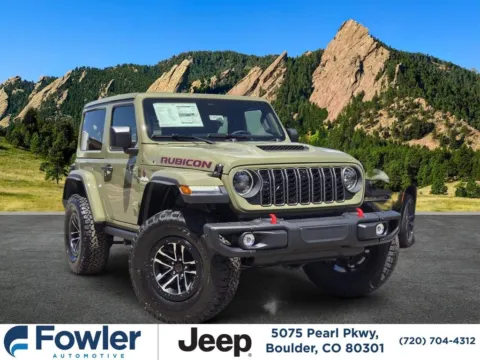 Green 2026 Jeep Wrangler Rubicon X for sale in Boulder, CO