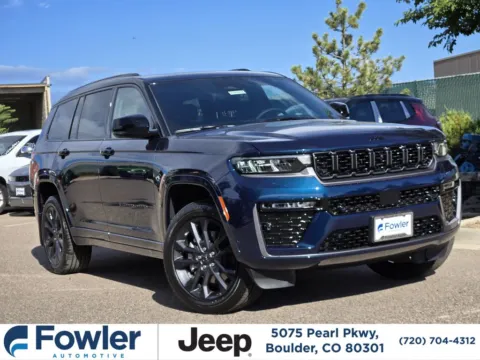 Blue 2026 Jeep Grand Cherokee L Limited Reserve for sale in Boulder, CO