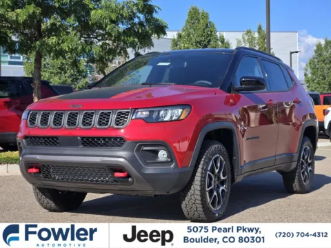 Red 2026 Jeep Compass Trailhawk for sale in Boulder, CO