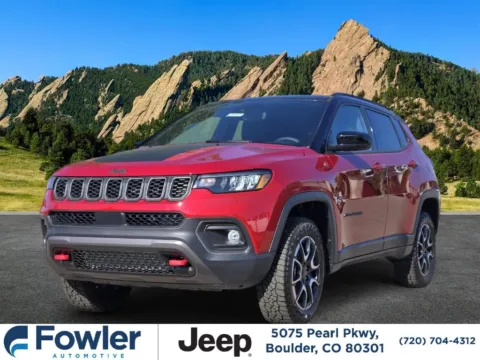 Red 2026 Jeep Compass Trailhawk for sale in Boulder, CO