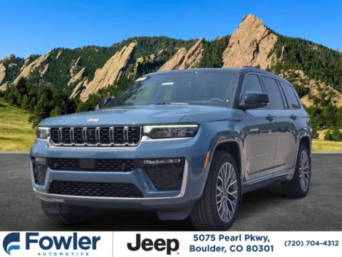 Blue 2026 Jeep Grand Cherokee L Summit for sale in Boulder, CO