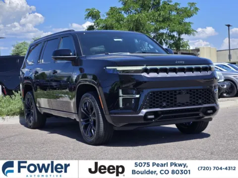 Black 2026 Jeep Grand Wagoneer Summit Obsidian for sale in Boulder, CO