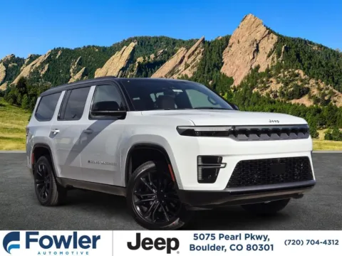 White 2026 Jeep Grand Wagoneer Summit Reserve for sale in Boulder, CO