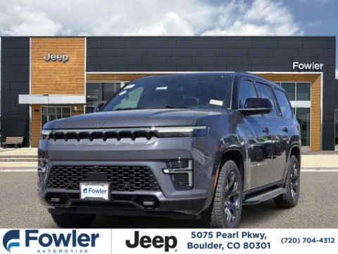 Gray 2026 Jeep Grand Wagoneer Upland for sale in Boulder, CO