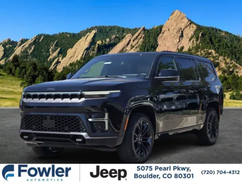 Black 2026 Jeep Grand Wagoneer Summit Obsidian for sale in Boulder, CO