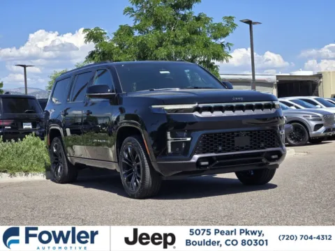 Black 2026 Jeep Grand Wagoneer Summit Obsidian for sale in Boulder, CO