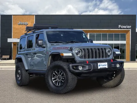 Blue 2025 Jeep Wrangler Rubicon X for sale in Boulder, CO