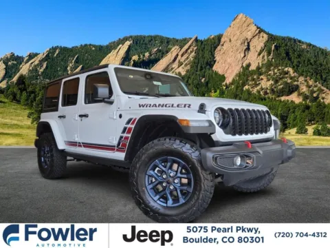 White 2026 Jeep Wrangler Willys for sale in Boulder, CO