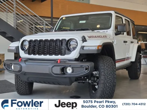 White 2026 Jeep Wrangler Willys for sale in Boulder, CO