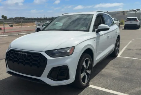White 2023 Audi Q5 45 S line Premium Plus for sale in Boulder, CO