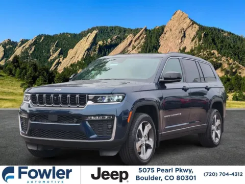 Blue 2026 Jeep Grand Cherokee L Limited for sale in Boulder, CO