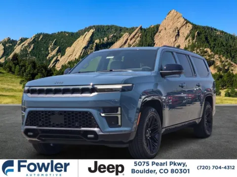 Blue 2026 Jeep Grand Wagoneer L Limited Reserve for sale in Boulder, CO