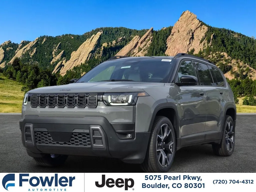 Gray 2026 Jeep Cherokee Overland for sale in Boulder, CO