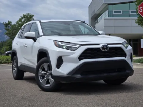 White 2024 Toyota RAV4 XLE for sale in Boulder, CO