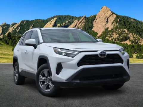 White 2024 Toyota RAV4 XLE for sale in Boulder, CO