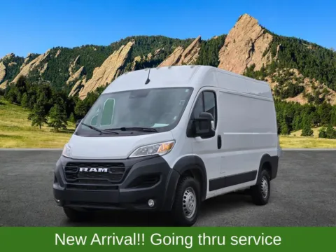 White 2025 Ram ProMaster 2500 High Roof for sale in Boulder, CO