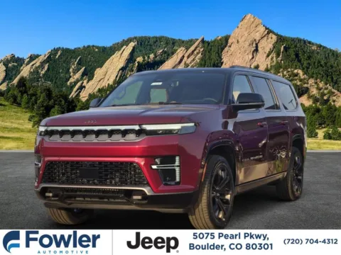 Red 2026 Jeep Grand Wagoneer L Summit Reserve for sale in Boulder, CO