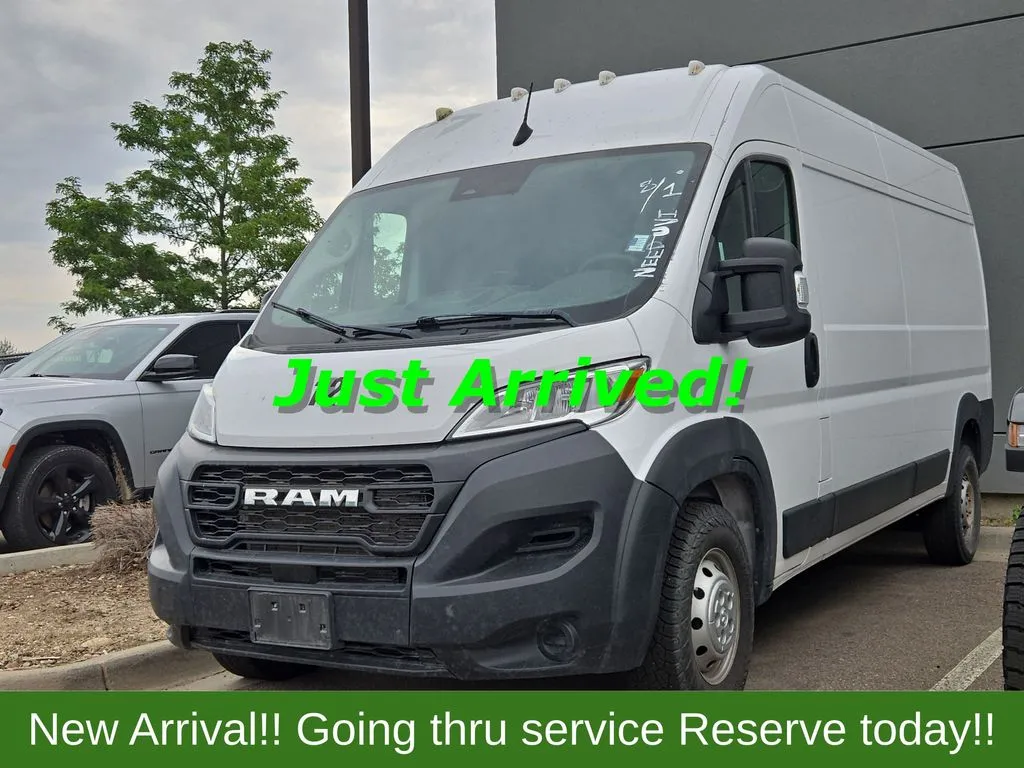 White 2023 Ram ProMaster 2500 High Roof for sale in Boulder, CO