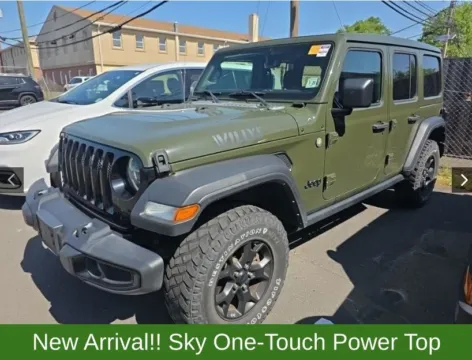 Green 2021 Jeep Wrangler Unlimited Willys for sale in Boulder, CO