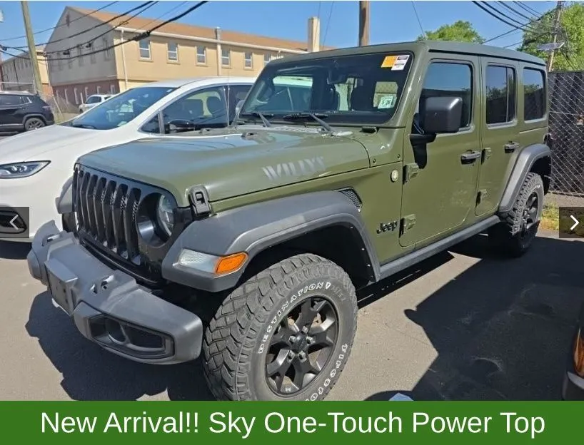 Green 2021 Jeep Wrangler Unlimited Willys for sale in Boulder, CO