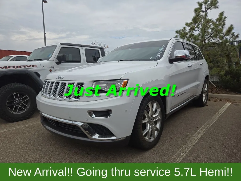White 2015 Jeep Grand Cherokee Summit for sale in Boulder, CO