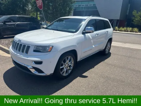 White 2015 Jeep Grand Cherokee Summit for sale in Boulder, CO