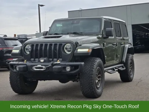 Green 2021 Jeep Wrangler Unlimited Rubicon 392 for sale in Boulder, CO