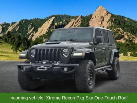 Green 2021 Jeep Wrangler Unlimited Rubicon 392 for sale in Boulder, CO