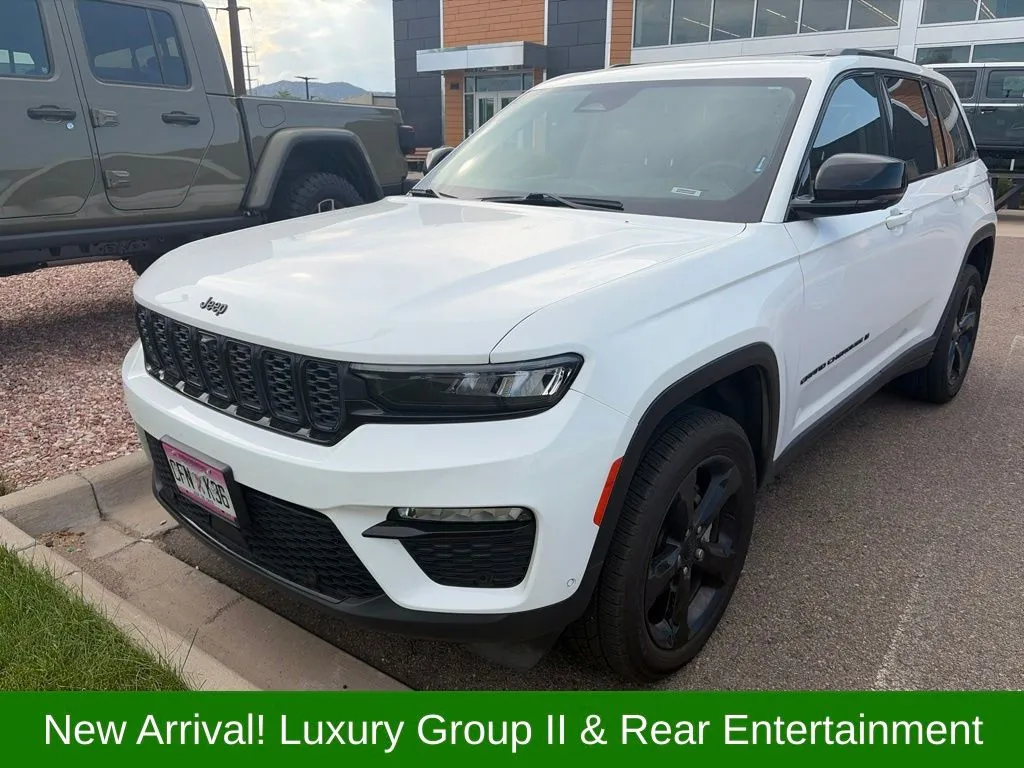 White 2023 Jeep Grand Cherokee Limited for sale in Boulder, CO