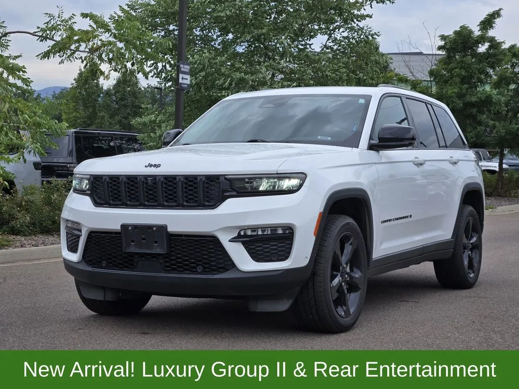 White 2023 Jeep Grand Cherokee Limited for sale in Boulder, CO