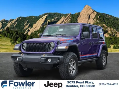 Purple 2026 Jeep Wrangler for sale in Boulder, CO