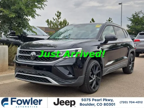 Black 2023 Volkswagen Taos 1.5T SEL for sale in Boulder, CO