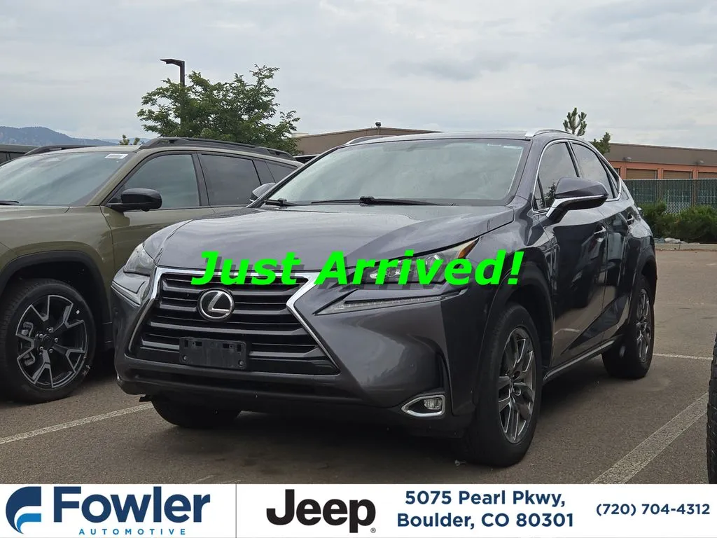 Gray 2016 Lexus NX 200t for sale in Boulder, CO