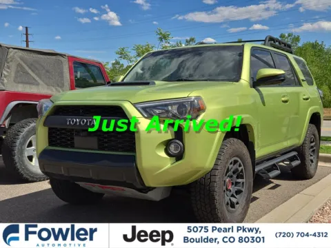 Green 2022 Toyota 4Runner TRD Pro for sale in Boulder, CO