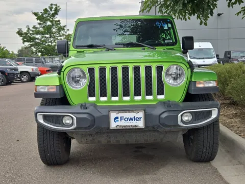 Photos of 2020 Jeep Wrangler Unlimited Sahara for sale in Boulder, CO at Fowler Jeep of Boulder