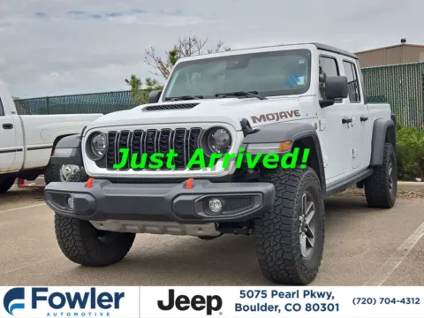 White 2024 Jeep Gladiator Mojave for sale in Boulder, CO