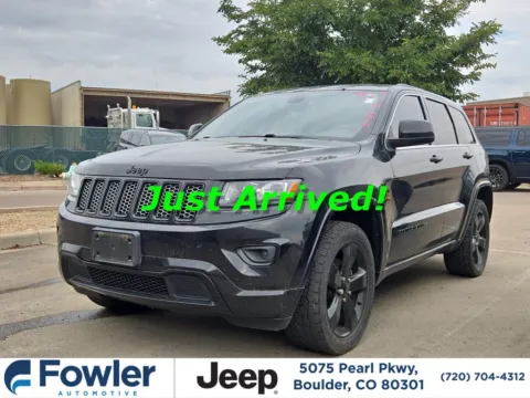 Black 2015 Jeep Grand Cherokee Altitude for sale in Boulder, CO