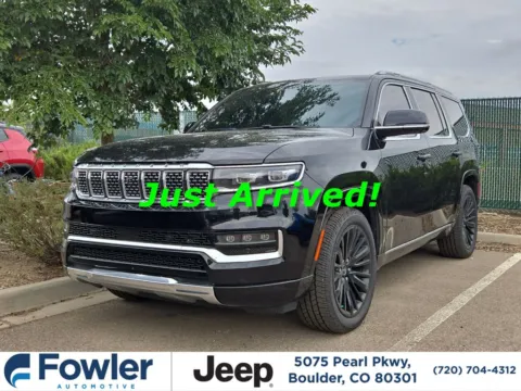 Black 2023 Jeep Grand Wagoneer Series III for sale in Boulder, CO